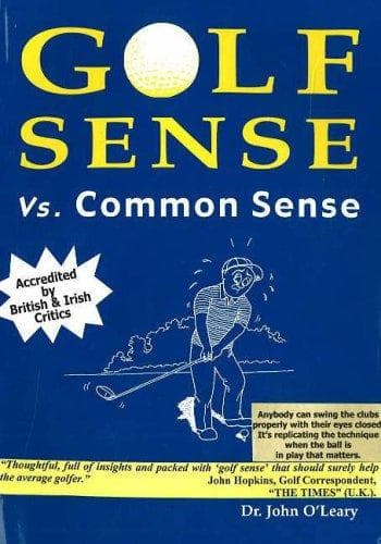 Tapa de Golf Sense Vs. Common Sense