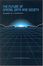 Tapa de The future of spatial data and society