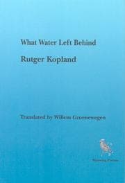 Tapa de What Water Left Behind