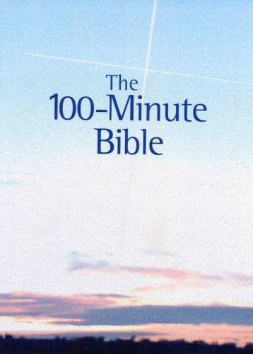 Tapa de The 100-Minute Bible