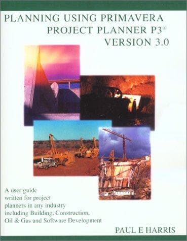 Tapa de Planning Using Primavera Project Planner P3 Ver 3.0