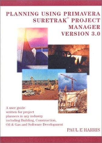 Tapa de Planning Using Primavera SureTrak Project Manager Version 3.0
