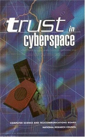 Tapa de Trust in cyberspace