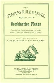 Tapa de The Stanley Rule and Level Company's Combination Planes