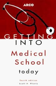Tapa de Getting Into Medical School Today (Getting Into Medical School)