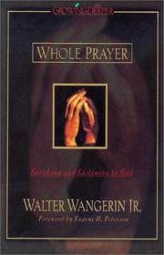 Tapa de Whole prayer