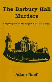 Tapa de The Barbury Hall murders