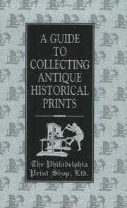 Tapa de A guide to collecting antique historical prints
