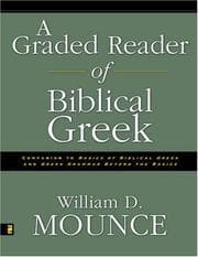 Tapa de A graded reader of biblical Greek