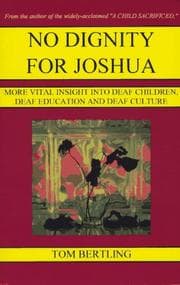 Tapa de No dignity for Joshua