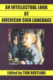 Tapa de An intellectual look at American Sign Language