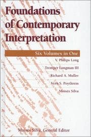 Tapa de Foundations of contemporary interpretation
