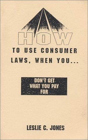 Tapa de How to use consumer laws