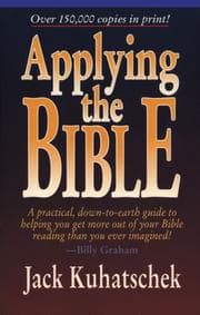 Tapa de Applying the Bible
