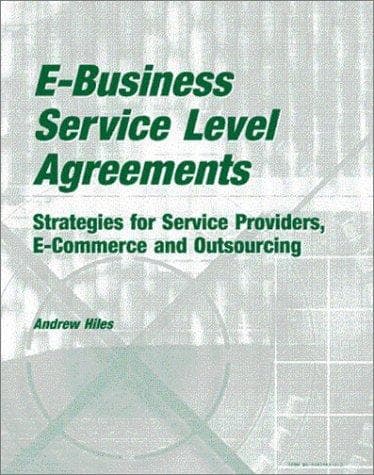 Tapa de E-Business Service Level Agreements