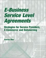 Tapa de E-Business Service Level Agreements