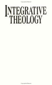 Tapa de Integrative theology