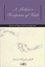 Tapa de A mother's footprints of faith