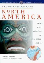 Tapa de The history atlas of North America
