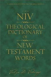 Tapa de NIV Theological Dictionary of New Testament Words, The