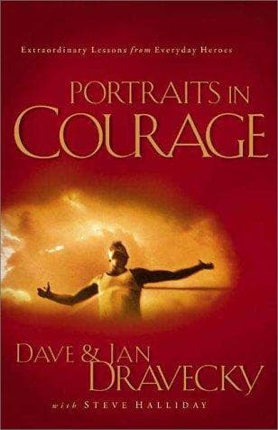 Tapa de Portraits in courage