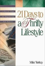 Tapa de 21 days to a thrifty lifestyle