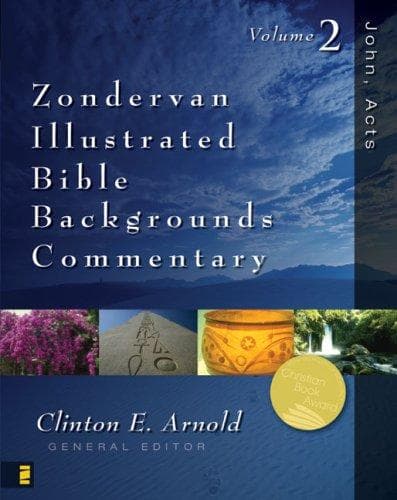 Tapa de Zondervan Illustrated Bible Backgrounds Commentary