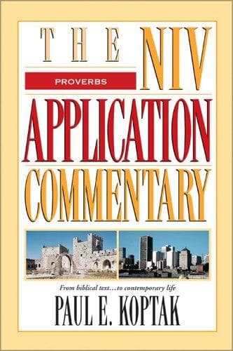 Tapa de Proverbs (NIV Application Commentary)
