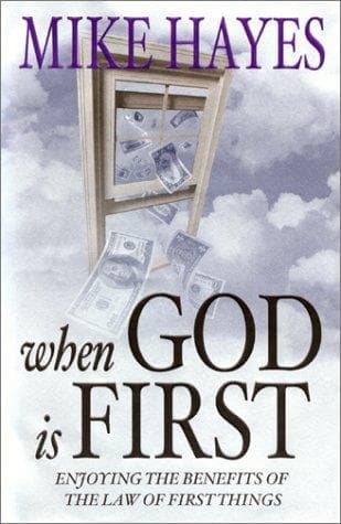 Tapa de When God Is First