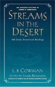 Tapa de Streams in the desert
