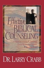 Tapa de Effective Biblical Counseling