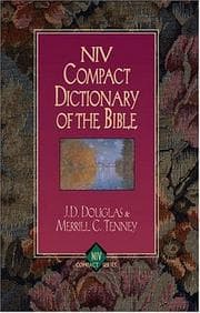 Tapa de NIV compact dictionary of the Bible