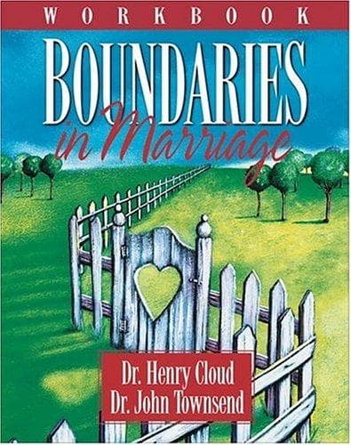 Tapa de Boundaries in marriage workbook