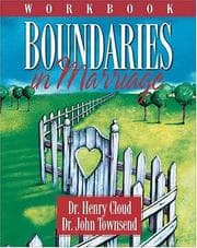 Tapa de Boundaries in marriage workbook