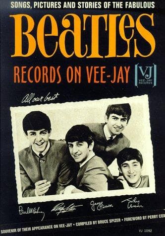 Tapa de The Beatles records on Vee-Jay