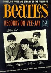 Tapa de The Beatles records on Vee-Jay