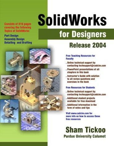Tapa de SolidWorks for Designers Release 2004