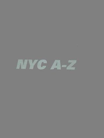 Tapa de NYC A - Z Vol. 3