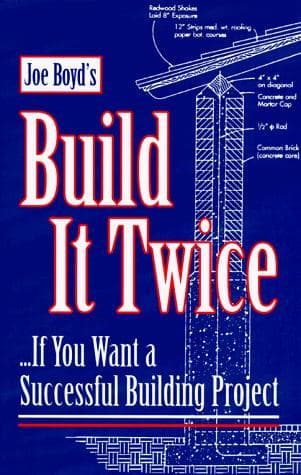Tapa de Joe Boyd's Build It Twice