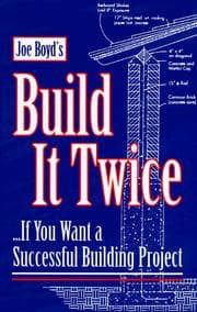 Tapa de Joe Boyd's Build It Twice