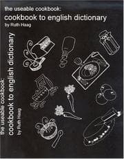 Tapa de Cookbook to English Dictionary (The Useable Cookbook) (Useable Cookbook)