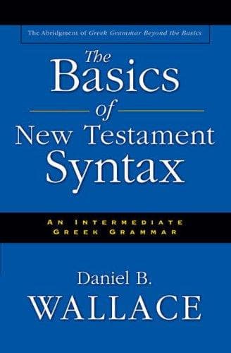 Tapa de The basics of New Testament syntax