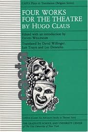 Tapa de Four Works for the Theatre by Hugo Claus
