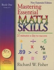 Tapa de Mastering Essential Math Skills: 20 Minutes a Day to Success, Book 1