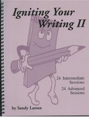 Tapa de Igniting your writing II