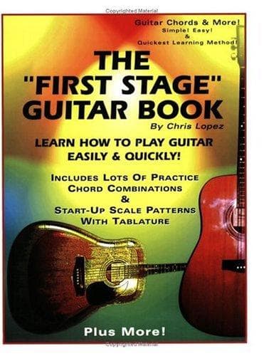 Tapa de The "first stage" guitar book