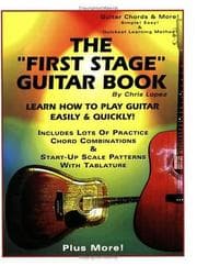 Tapa de The "first stage" guitar book