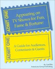 Tapa de Appearing on TV Shows for Fun, Fame & Fortune