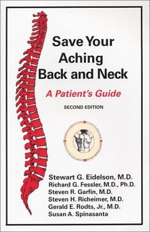 Tapa de Save your aching back and neck