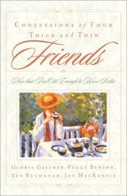Tapa de Confessions of four friends through thick and thin